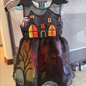 Enchanted Castle Kids Costume - Black and Multicolor
